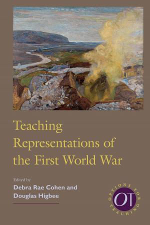Book cover of Teaching Representations of the First World War