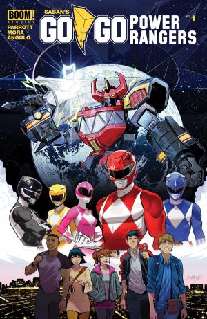 Cover of the book Saban's Go Go Power Rangers #1 by Steve Jackson, Thomas Siddell, Will Hindmarch