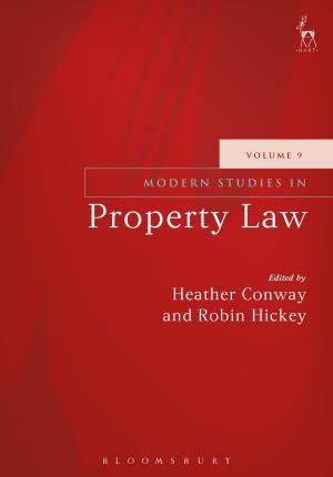 Cover of the book Modern Studies in Property Law by Will Brooker