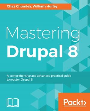 Book cover of Mastering Drupal 8