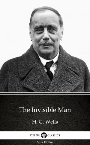 Book cover of The Invisible Man by H. G. Wells (Illustrated)