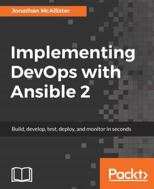 Book cover of Implementing DevOps with Ansible 2