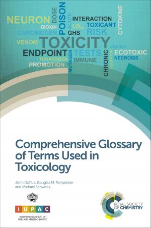 Book cover of Comprehensive Glossary of Terms Used in Toxicology