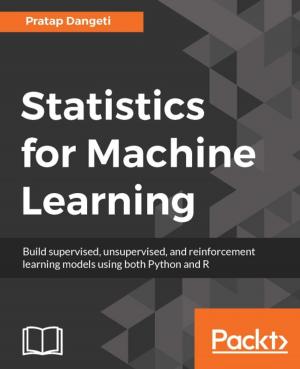 Cover of the book Statistics for Machine Learning by Giuseppe Ciaburro, Prateek Joshi