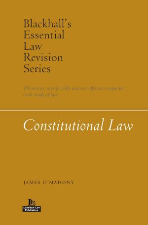 Cover of the book Constitutional Law by James O’Mahony