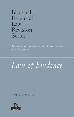 bigCover of the book Law of Evidence by 