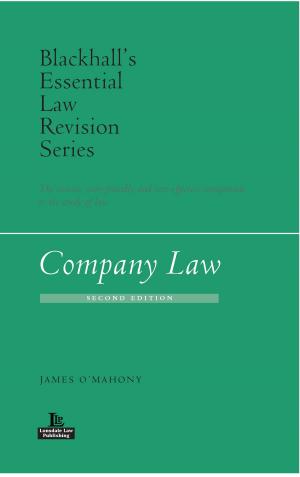 Cover of the book Company Law (2nd edition, 2017) by James O’Mahony
