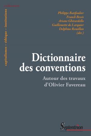 Cover of the book Dictionnaire des conventions by Collectif