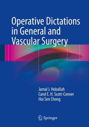 Cover of the book Operative Dictations in General and Vascular Surgery by Nicolas Werro