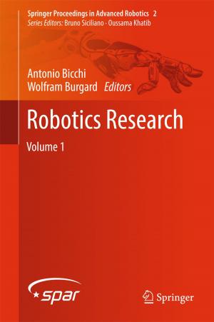 Cover of the book Robotics Research by Alberto De Marco