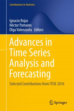 Cover of Advances in Time Series Analysis and Forecasting