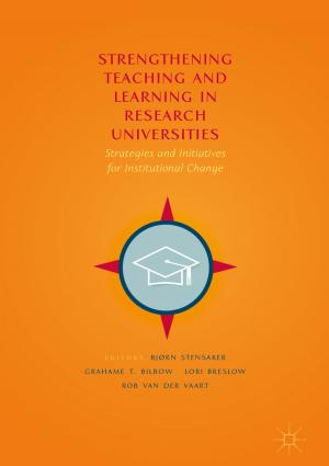 Cover of the book Strengthening Teaching and Learning in Research Universities by Ton J. Cleophas, Aeilko H. Zwinderman