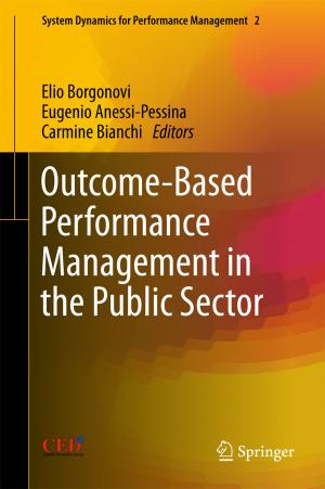 Cover of the book Outcome-Based Performance Management in the Public Sector by Simon Eckermann