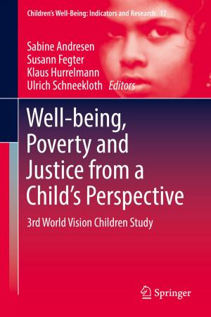 Cover of the book Well-being, Poverty and Justice from a Child’s Perspective by 
