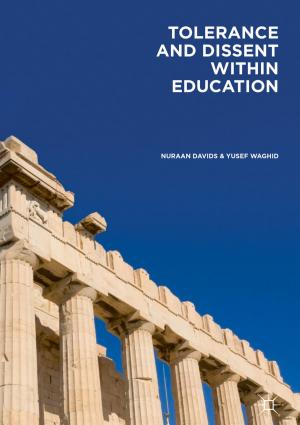 Cover of the book Tolerance and Dissent within Education by Aristida Colan-Georges