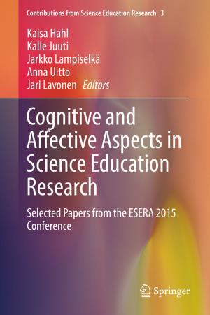Cover of the book Cognitive and Affective Aspects in Science Education Research by Ilya Gertsbakh, Yoseph Shpungin, Radislav Vaisman