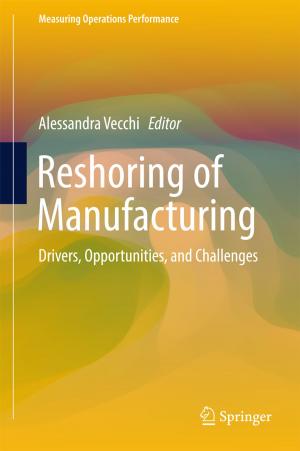 bigCover of the book Reshoring of Manufacturing by 