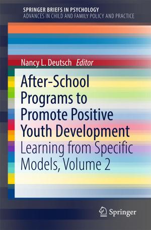 Cover of the book After-School Programs to Promote Positive Youth Development by Fabio Borghetti, Marco Derudi, Paolo Gandini, Alessio Frassoldati, Silvia Tavelli