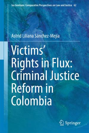 Cover of the book Victims’ Rights in Flux: Criminal Justice Reform in Colombia by Pramod  V. Naik