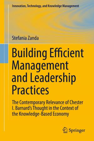 Cover of the book Building Efficient Management and Leadership Practices by Maria Luisa Frisa, Enrica Morini, Alberto Salvadori, Stefania Ricci