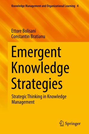 Cover of the book Emergent Knowledge Strategies by 