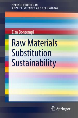 Cover of the book Raw Materials Substitution Sustainability by Richard Gilmore