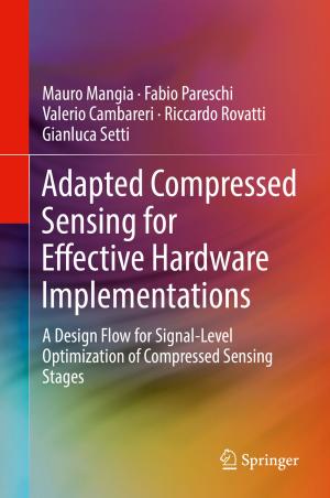 Book cover of Adapted Compressed Sensing for Effective Hardware Implementations