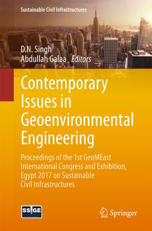 Cover of the book Contemporary Issues in Geoenvironmental Engineering by Adrian Jimenez-Gonzalez, Jose Ramiro Martinez-de Dios, Alberto de San Bernabe, Anibal Ollero