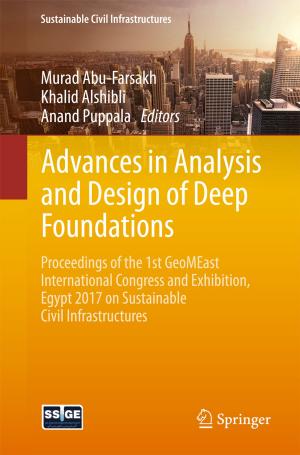 Cover of the book Advances in Analysis and Design of Deep Foundations by Ehsan Goodarzi, Mina Ziaei, Edward Zia Hosseinipour