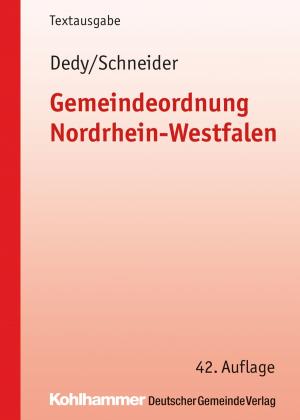 Book cover of Gemeindeordnung Nordrhein-Westfalen
