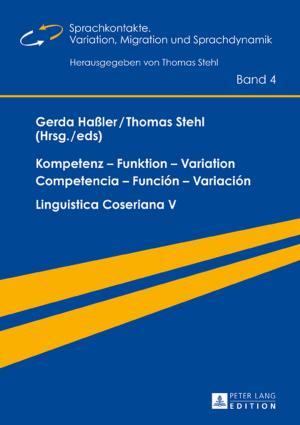 Cover of the book Kompetenz Funktion Variation / Competencia Función Variación by Ramazan Uslubas