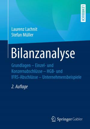 Cover of the book Bilanzanalyse by Constanze Elter