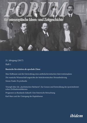 Cover of the book Forum für osteuropäische Ideen- und Zeitgeschichte by Irmbert Schenk, Hans Jürgen Wulff, Ralf Linder