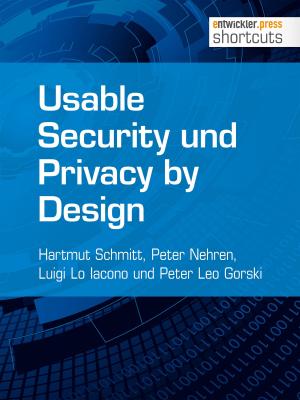Cover of the book Usable Security und Privacy by Design by 