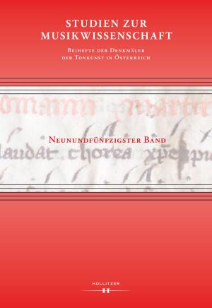Cover of Studien zur Musikwissenschaft - Beihefte der Denkmäler der Tonkunst in Österreich. Band 59