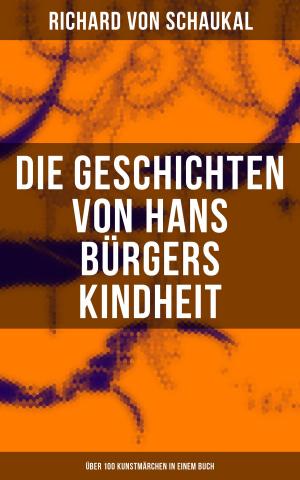 Book cover of Die Geschichten von Hans Bürgers Kindheit (Über 100 Kunstmärchen in einem Buch)