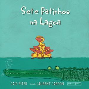 Book cover of Sete patinhos na lagoa