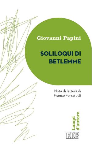 Cover of Soliloqui di Betlemme
