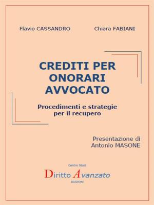 Book cover of Crediti per onorari avvocato