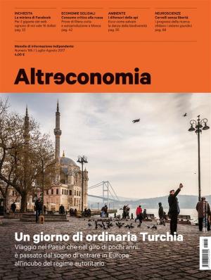 Cover of Altreconomia 195 - Luglio/Agosto 2017