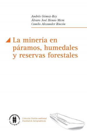 Book cover of La minería en páramos, humedales y reservas forestales