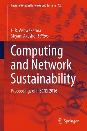 Cover of the book Computing and Network Sustainability by Ting-Fang Chin