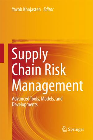 Cover of the book Supply Chain Risk Management by Ming Li
