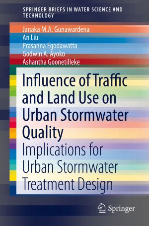 Book cover of Influence of Traffic and Land Use on Urban Stormwater Quality