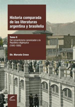 Cover of the book Historia comparada de las literaturas argentina y brasileña by Agustín Zanotti