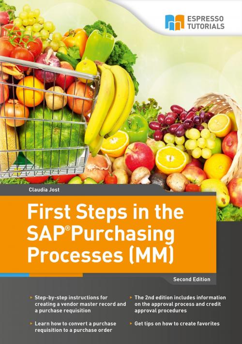 Cover of the book First Steps in the SAP Purchasing Processes (MM) by Claudia Jost, Espresso Tutorials GmbH