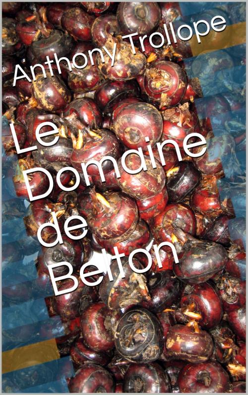 Cover of the book Le Domaine de Belton by Anthony Trollope, traduction : Eugène Dailhac, CG