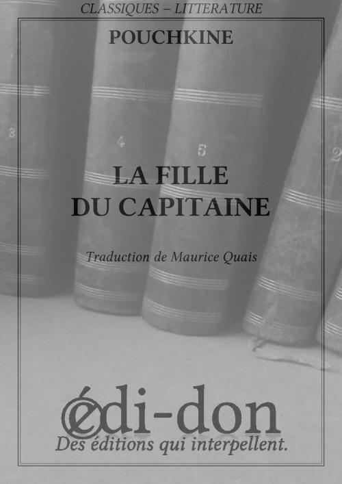 Cover of the book La fille du capitaine by Pouchkine, Edi-don