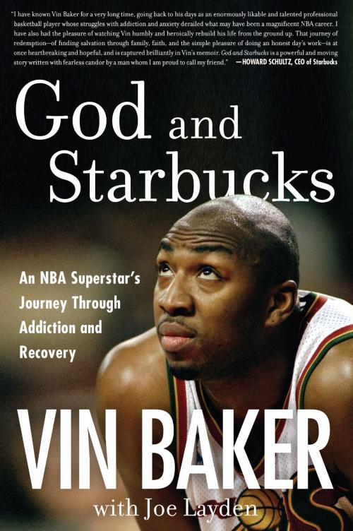 Cover of the book God and Starbucks by Vin Baker, Joe Layden, Amistad