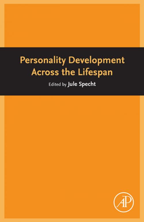 Cover of the book Personality Development Across the Lifespan by , Elsevier Science